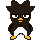 an angry penguin